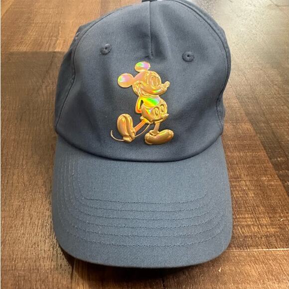 Disney Mickey Mouse 50th Anniversary Holographic Baseball Cap